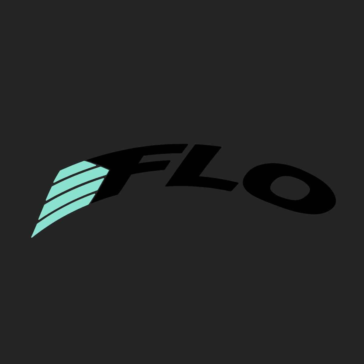 FLO 64, 77, DISC, Gravel Sticker Color: Stealth Celeste