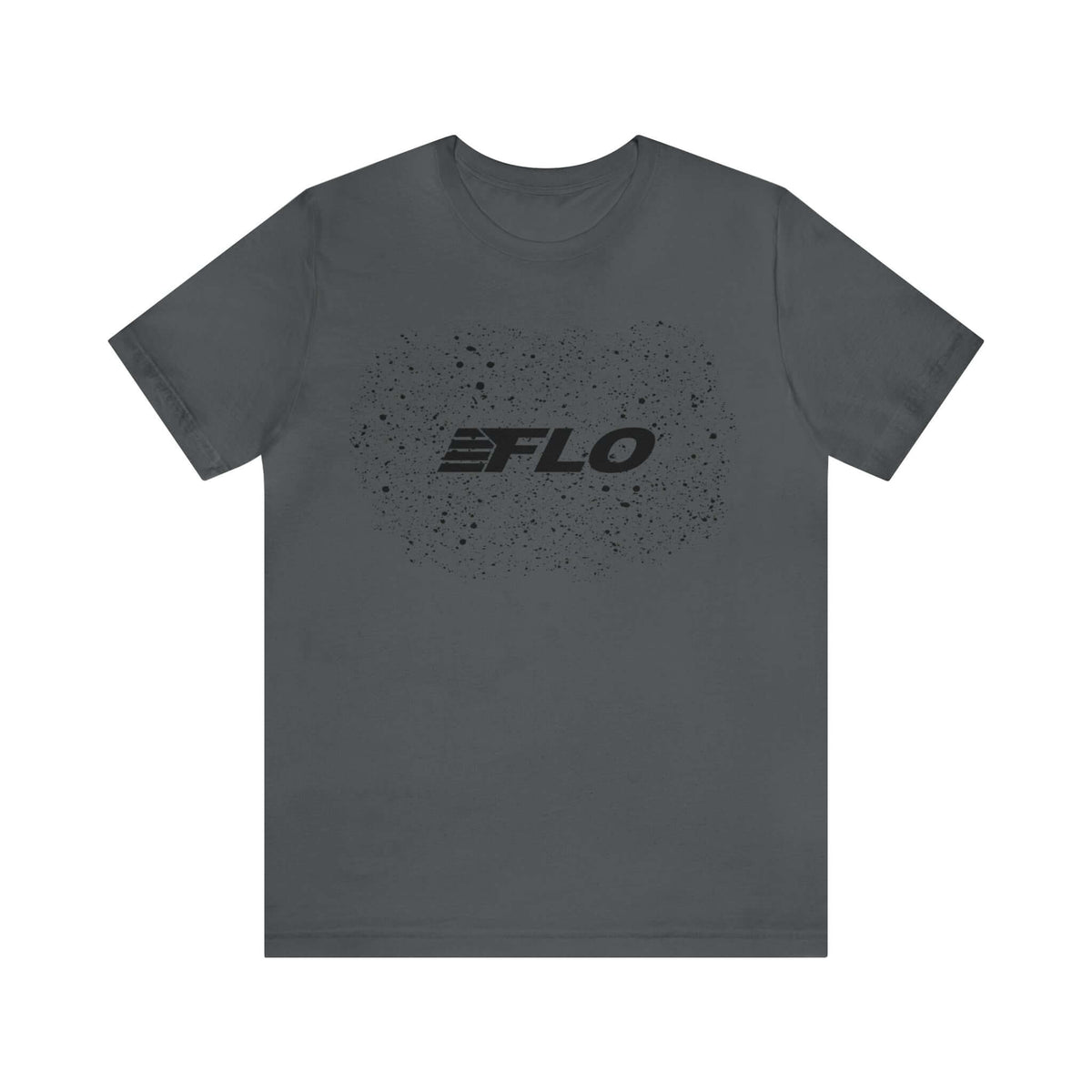 FLO Gravel Splatter T-Shirt Color: Asphalt