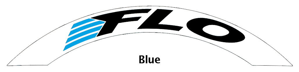 2012-2015 60, 90, DISC Stickers Color: Blue