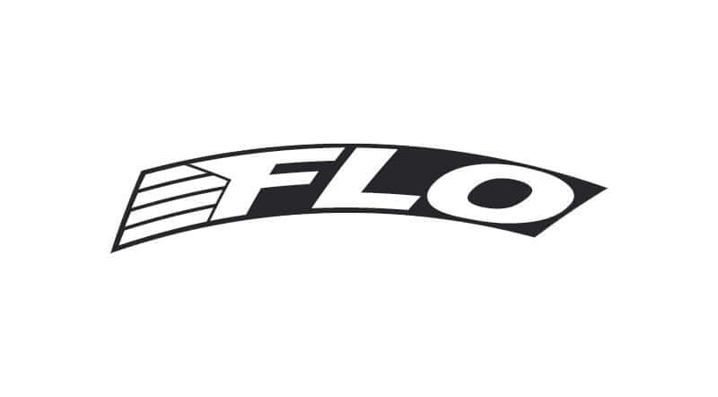 2016-2019 FLO 45 Stickers Color: White