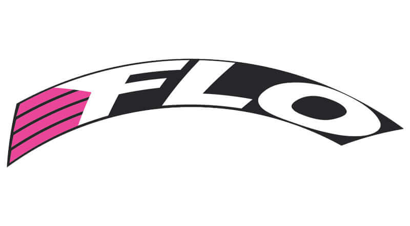 2016-2019 FLO 60, 90, DISC Stickers Color: Pink