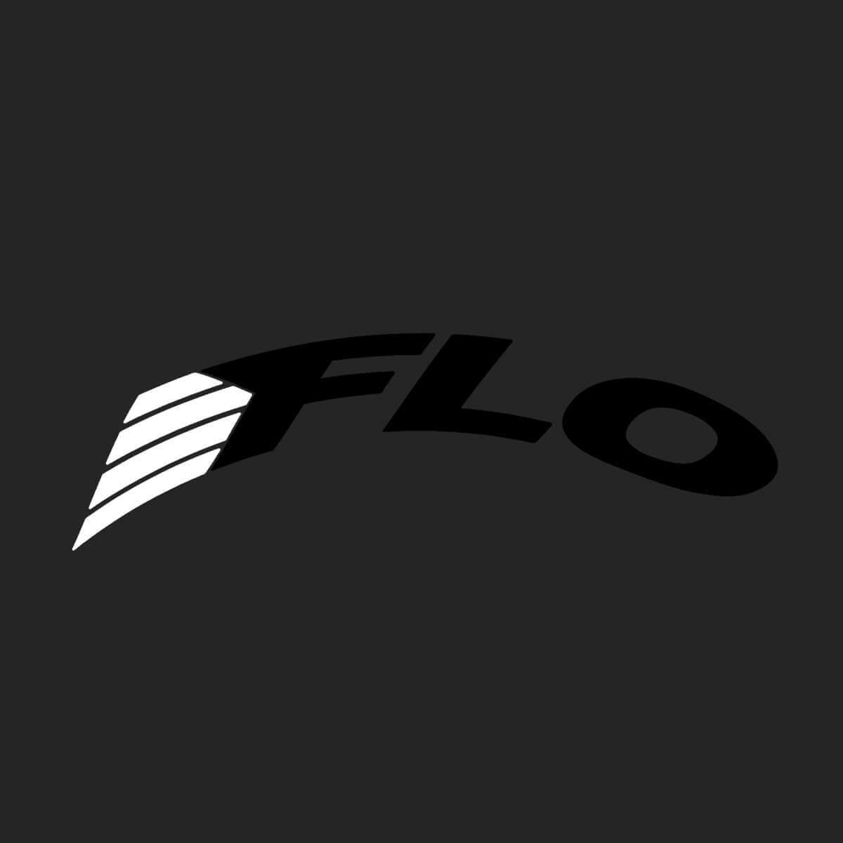 FLO 64, 77, DISC, Gravel Sticker Color: Stealth White